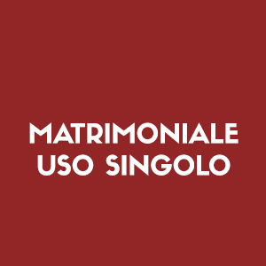 CAMERA MATRIMONIALE - USO SINGOLO